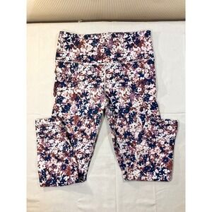 Balance‎ Collection Floral Print Leggings Activewear Athletic Pants Women's L